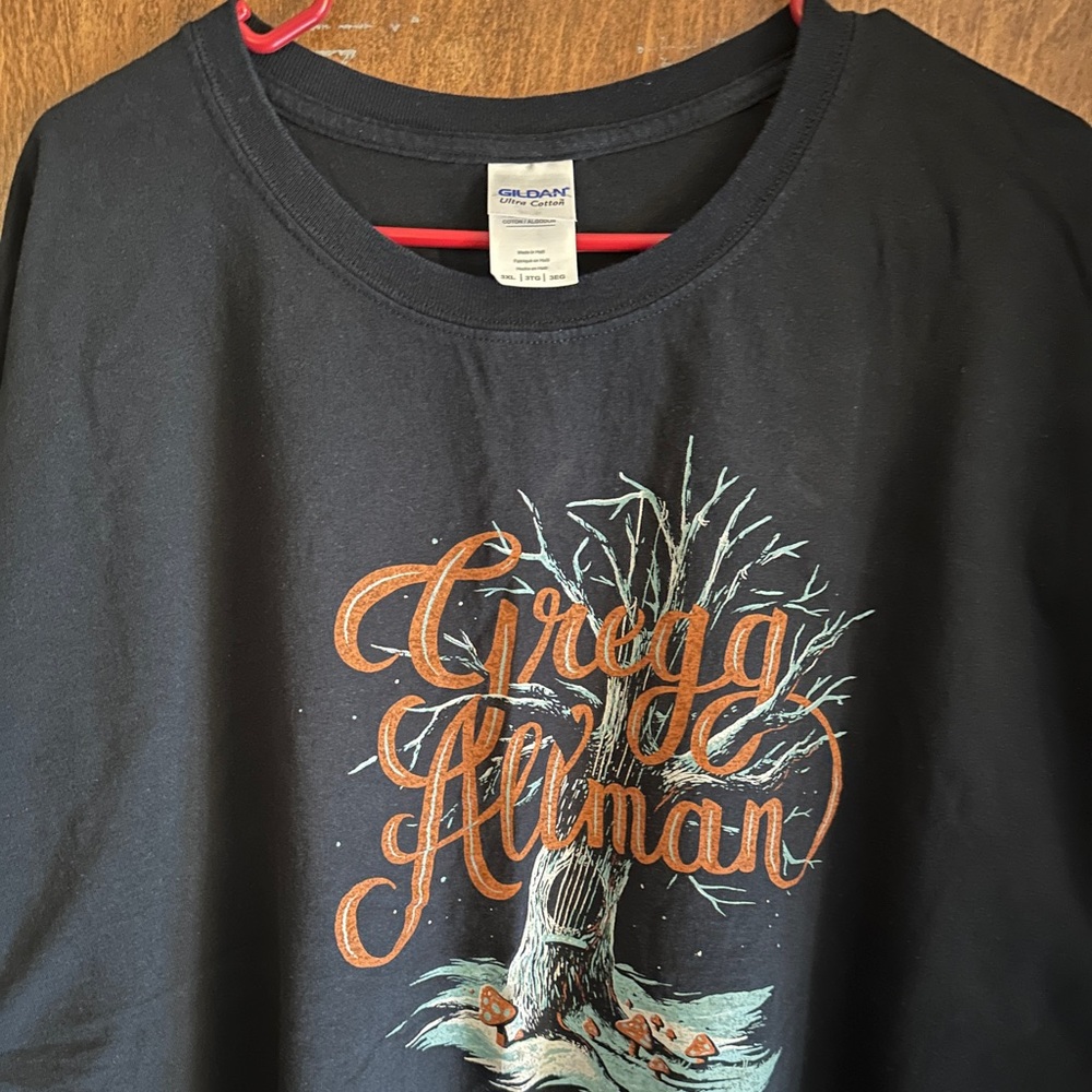Gregg Alman Tour TShirt 2016 Vintage